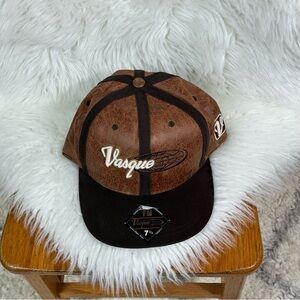 Vasque Two-Tone Leather Cap